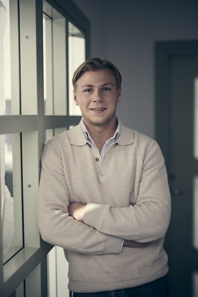 Porträttbild på Gustav Kalén