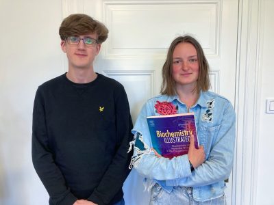 Porträttbild på Lukas och Maya