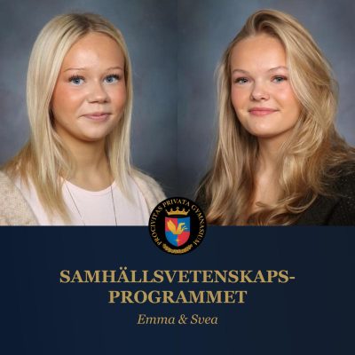 Personporträtt samhällsvetenskapsprogrammet.