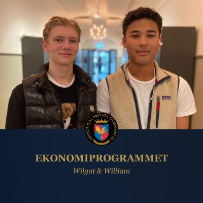Personporträtt ekonomiprogrammet.