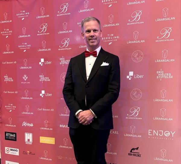 Lärare Henrik Johansson.